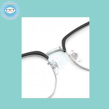 Gọng nhựa càng kính titanium mã 6131m